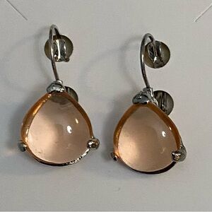 NEW* Classic Sophisticated Gem large PINK earrings